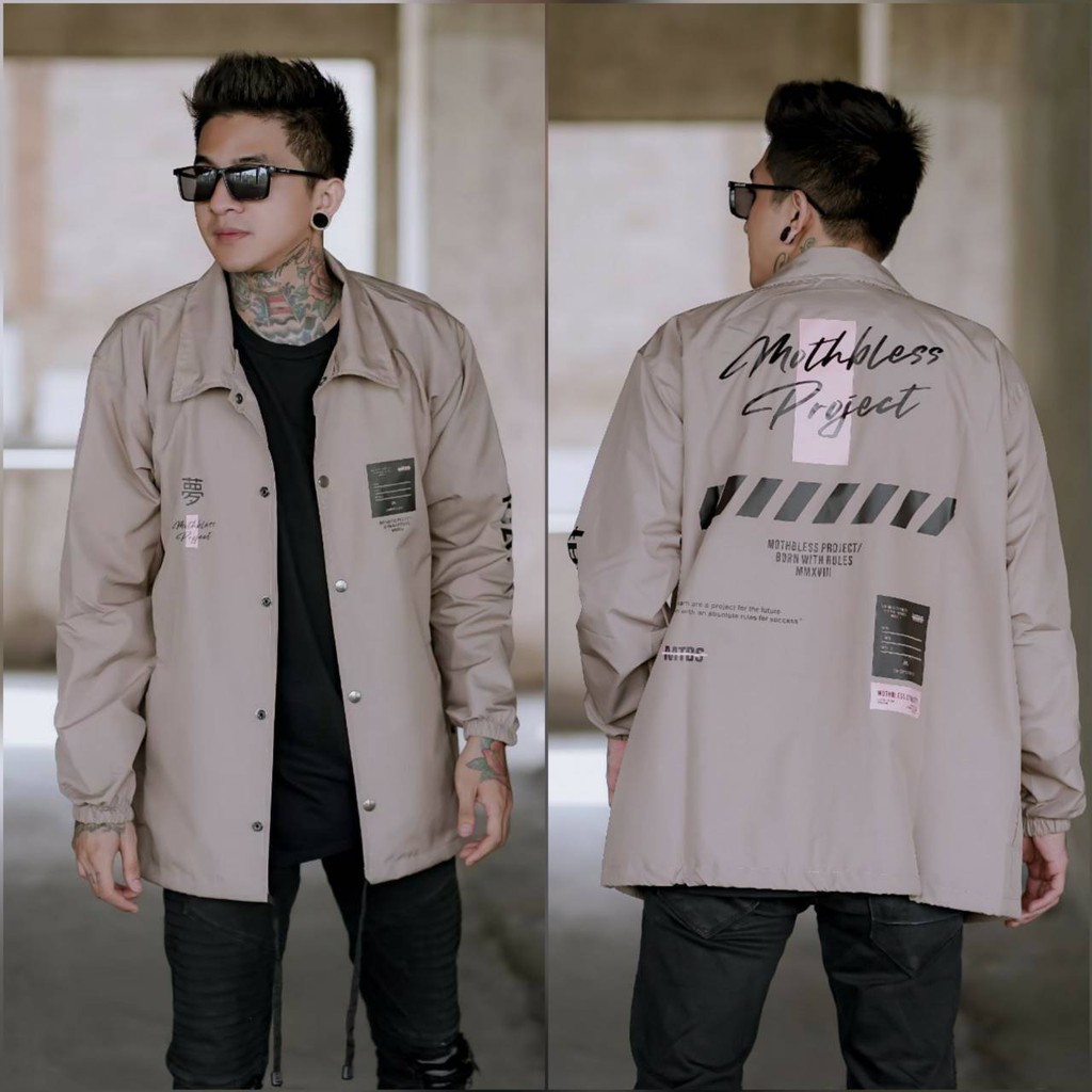 JAKET PRIA - JAKET COACH SALVIO HEXIA - JAKET WINDBREAKER - JAKET PARASUT-Project Mocca