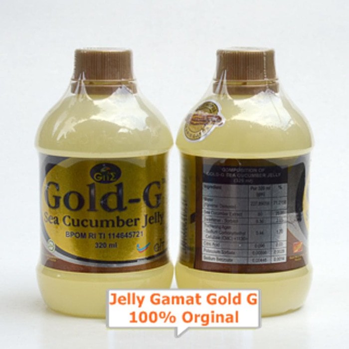 Jelly Gamat Gold G 500 ml dijamin ORI GNE GoldG