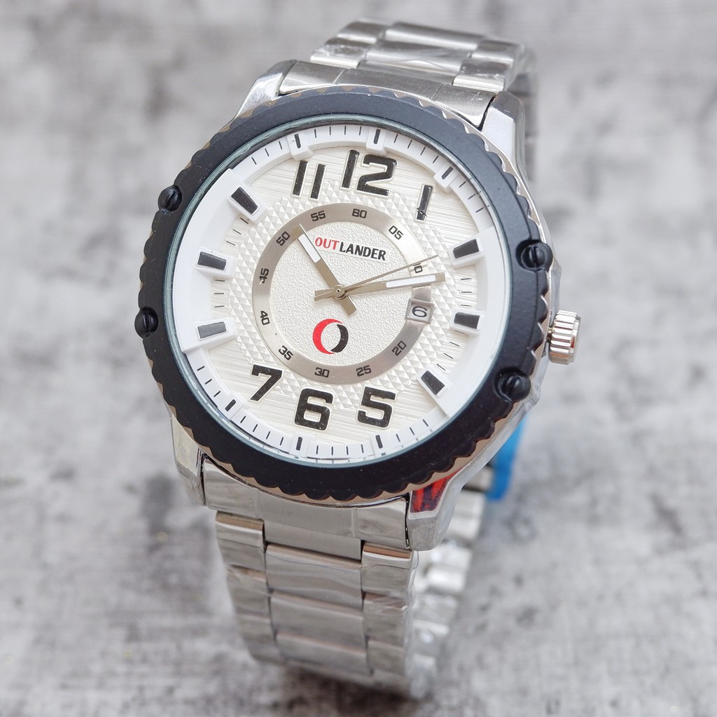 Jam Tangan Pria Outlander K8651 Rantai