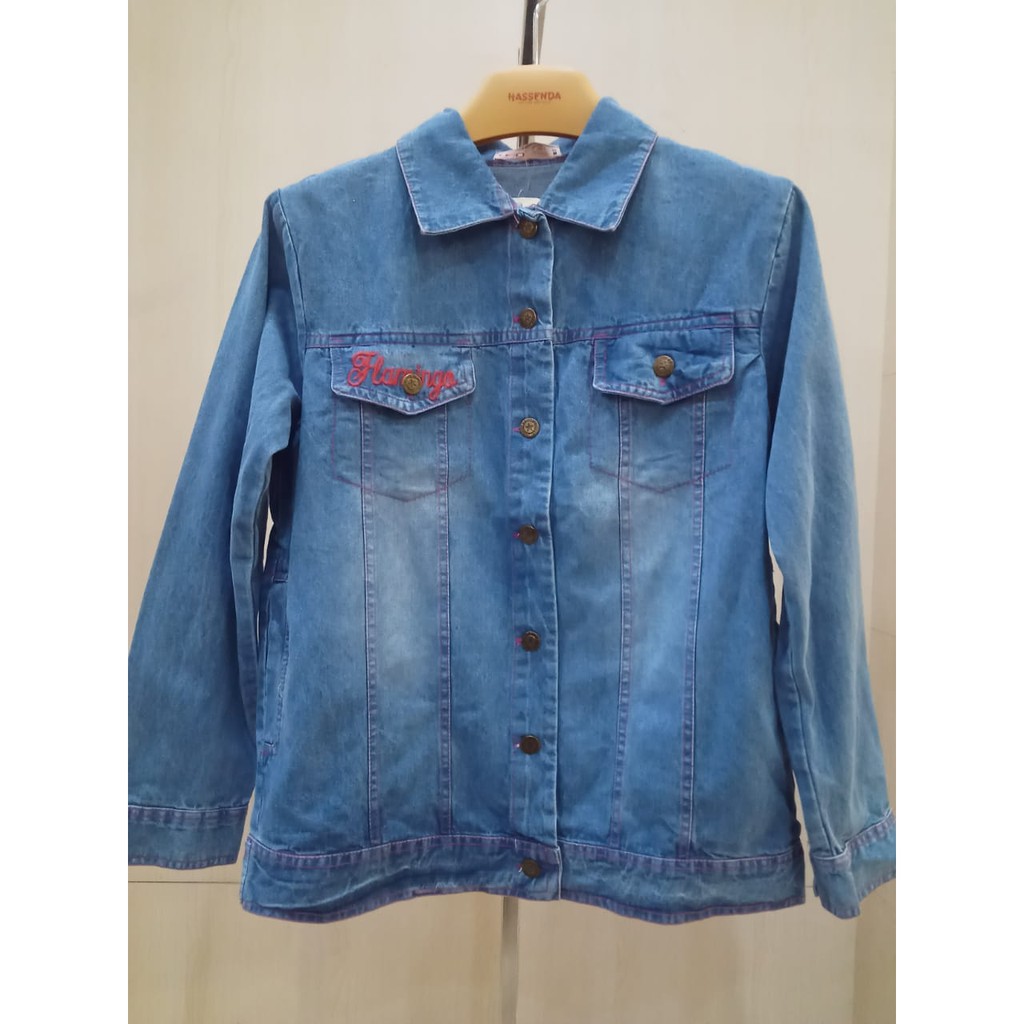 Jaket Jeans Wanita / Jaket Jeans Denim Hassenda Ori