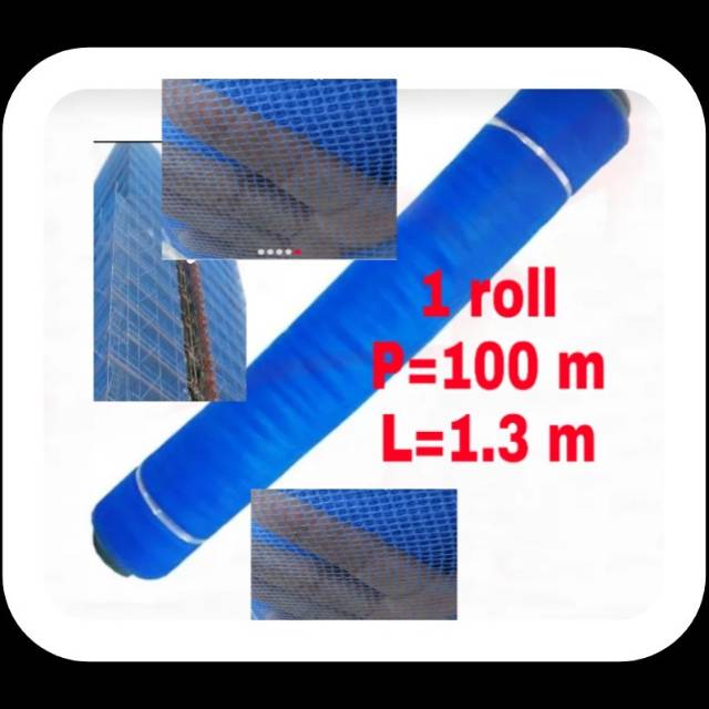 PROMO TERMURAH !!! Polynet/Waring Biru/waring ikan/waring bangunan/jaring serbaguna