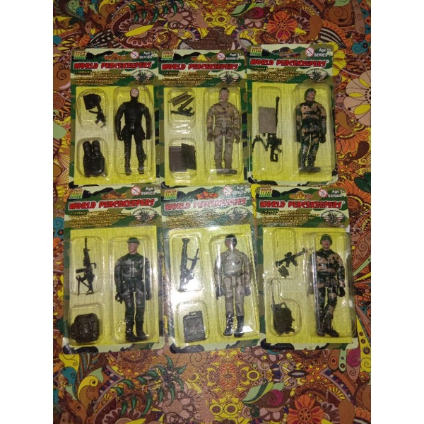 UPDETE 26-02-2025 Action Figure Tentara Army World Peacekeepers Mainan tentara