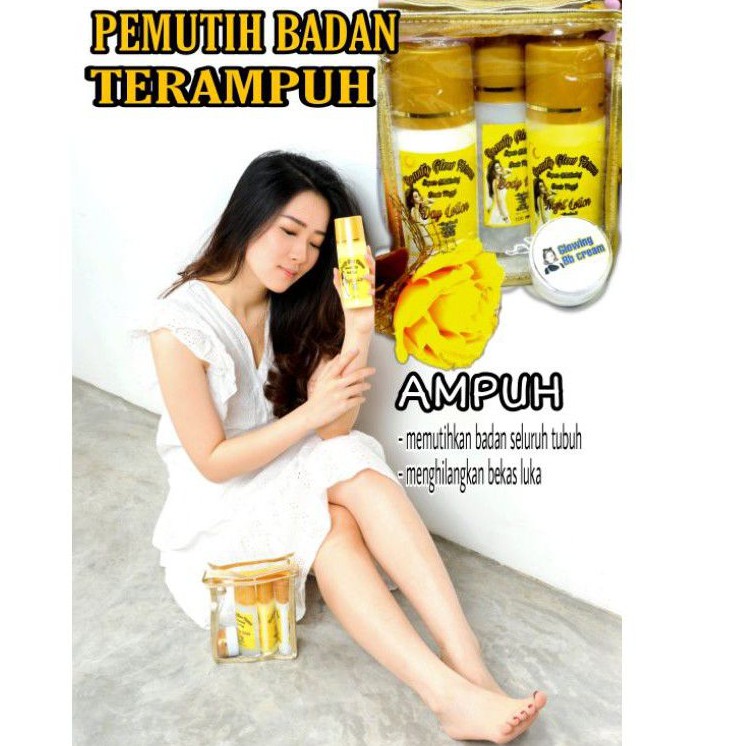 PEMUTIH BADAN TERAMPUH DOSIS TINGGI. Beauty glow farma Ori | Shopee
