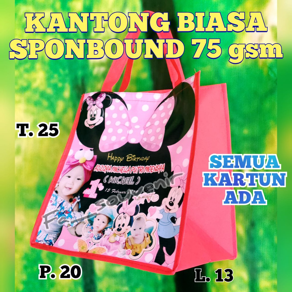 

( UK 25 X 21 X 13 ) TAS ULTAH KANTONG TEMA MICKY / SOUVENIR ULTAH / HAMPERS / GODIEBAG souvenir ulang tahun anak, Tas Hajatan, tasulangtahunanak, tasbingkisanulangtahun, tasaqiqah, tasultahanak, goodiebagultah, tasnatal, tasbingkisannatal,souvenirultah