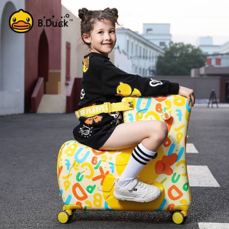 Koper B.Duck Bduck duck L Luggage Koper Bentuk L Serbaguna 20 inch 24 inch bebek