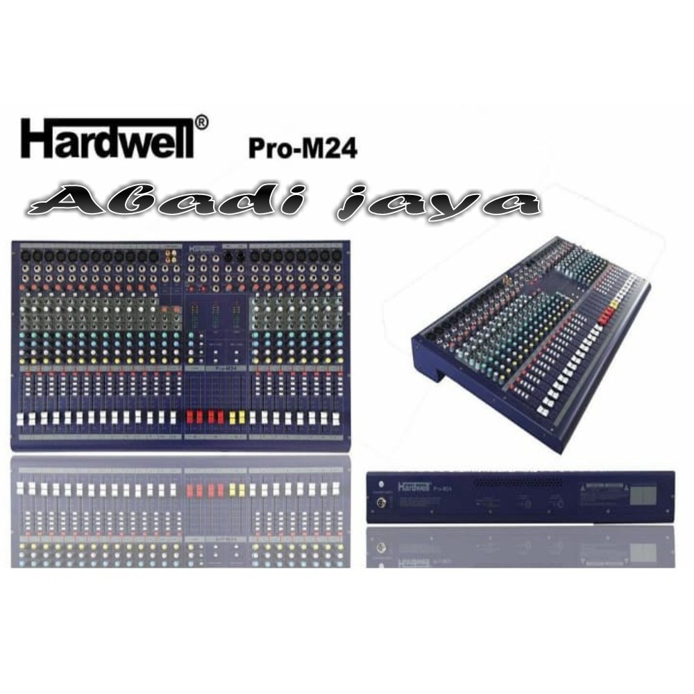 Mixer Audio Hardwell Pro M24 Original 24 Channel Prom24