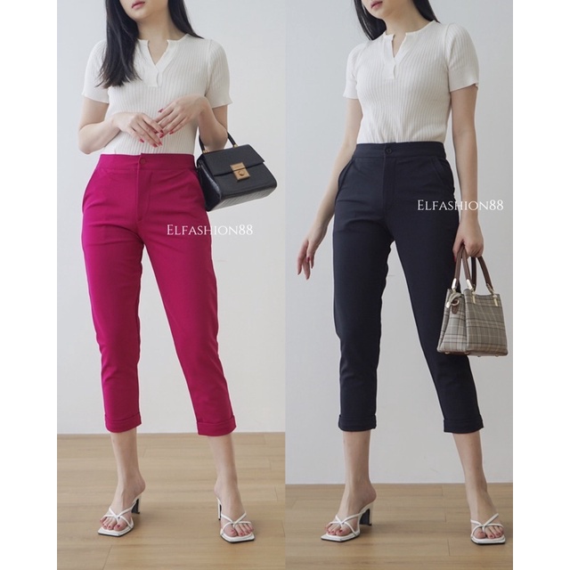 Sonya Pants 7/9 | Celana Kasual Wanita | Celana Pensil