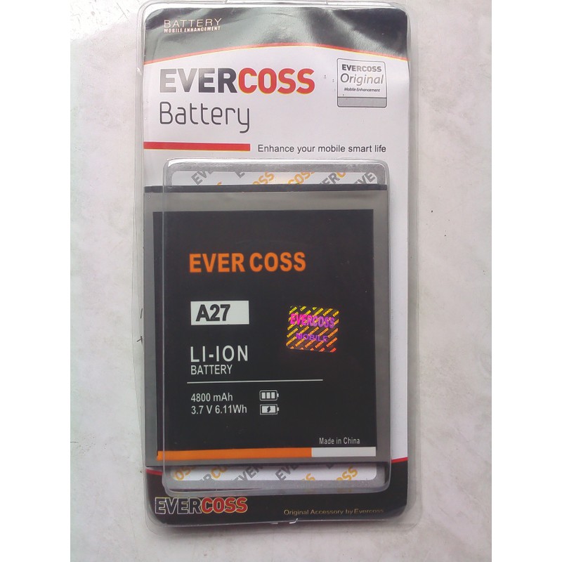 Battery Batre Batu Baterai Evercoss A27