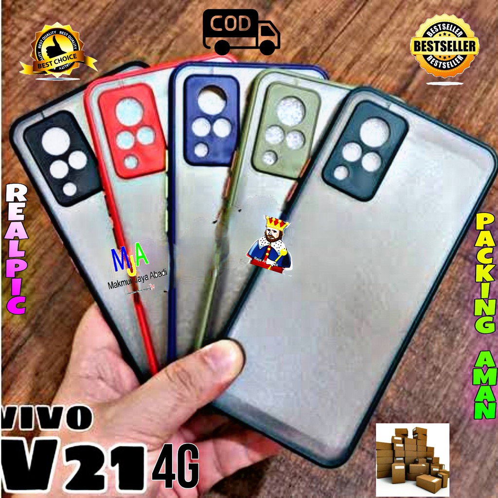 SOFTCASE VIVO V21 4G - CASE MATTE FULL COLOUR MY CHOICE BUMPER CASE PELINDUNG KAMERA