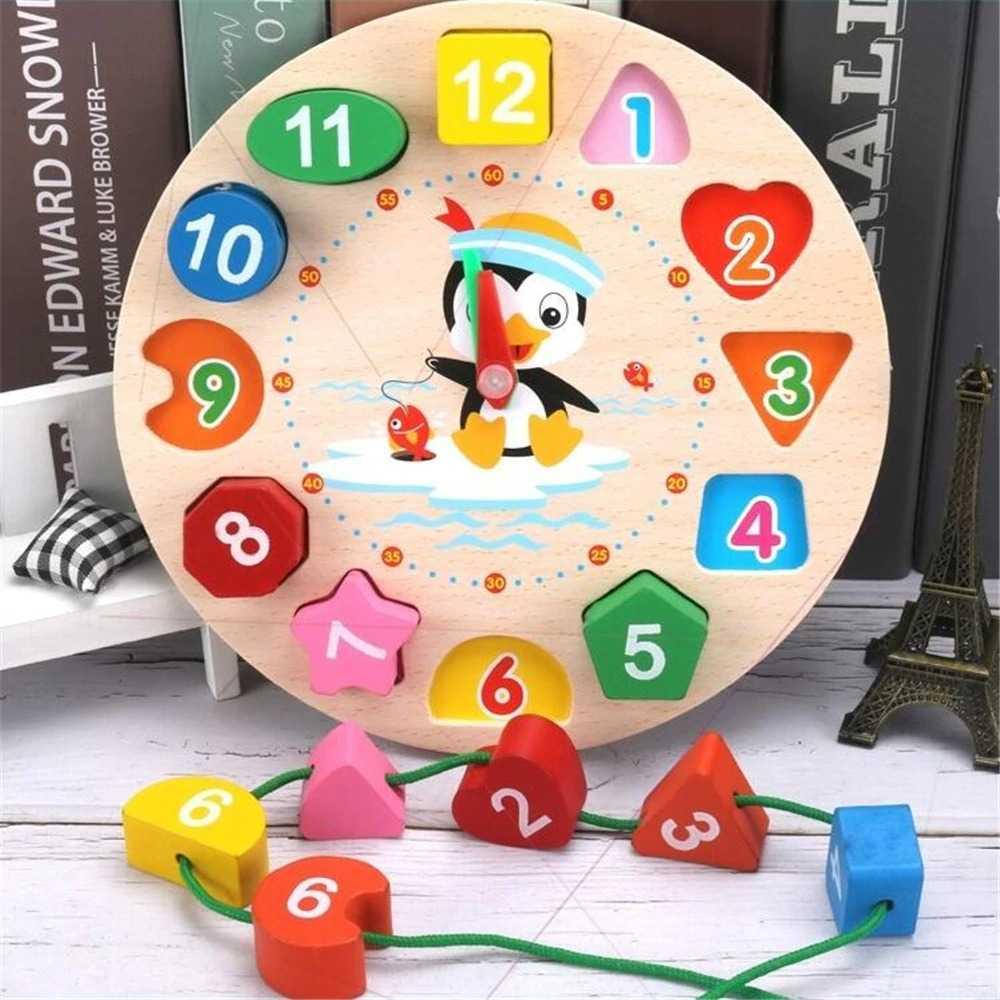 JJOVCE Board Game Mainan Edukasi Anak Geometry Number Roulette Match