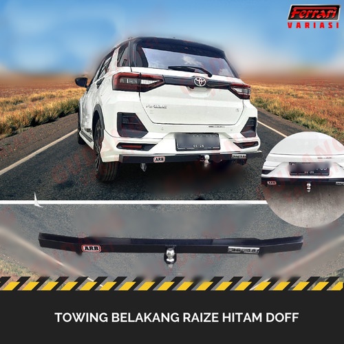 towing bar ARB bumper mobil Raize / Rocky ferrari variasi