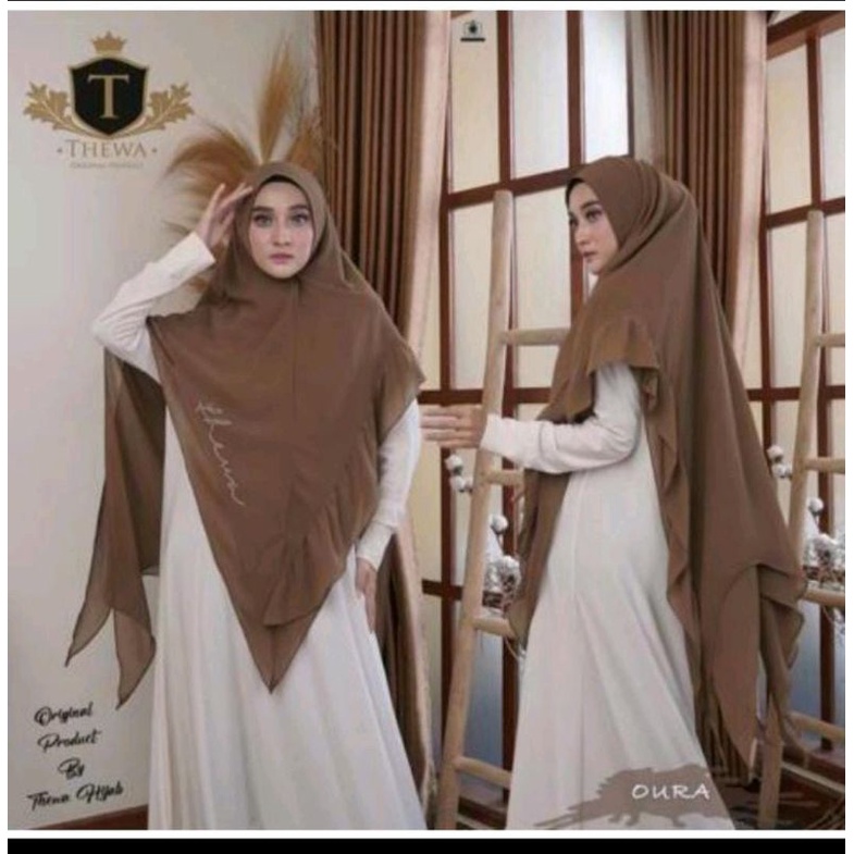 jilbab instan thewa oura