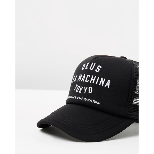 BEST SELLER - HAT - TOPI TRUCKER CUSTOM DEUS EX MACHINA TOKYO  (Limited Item)
