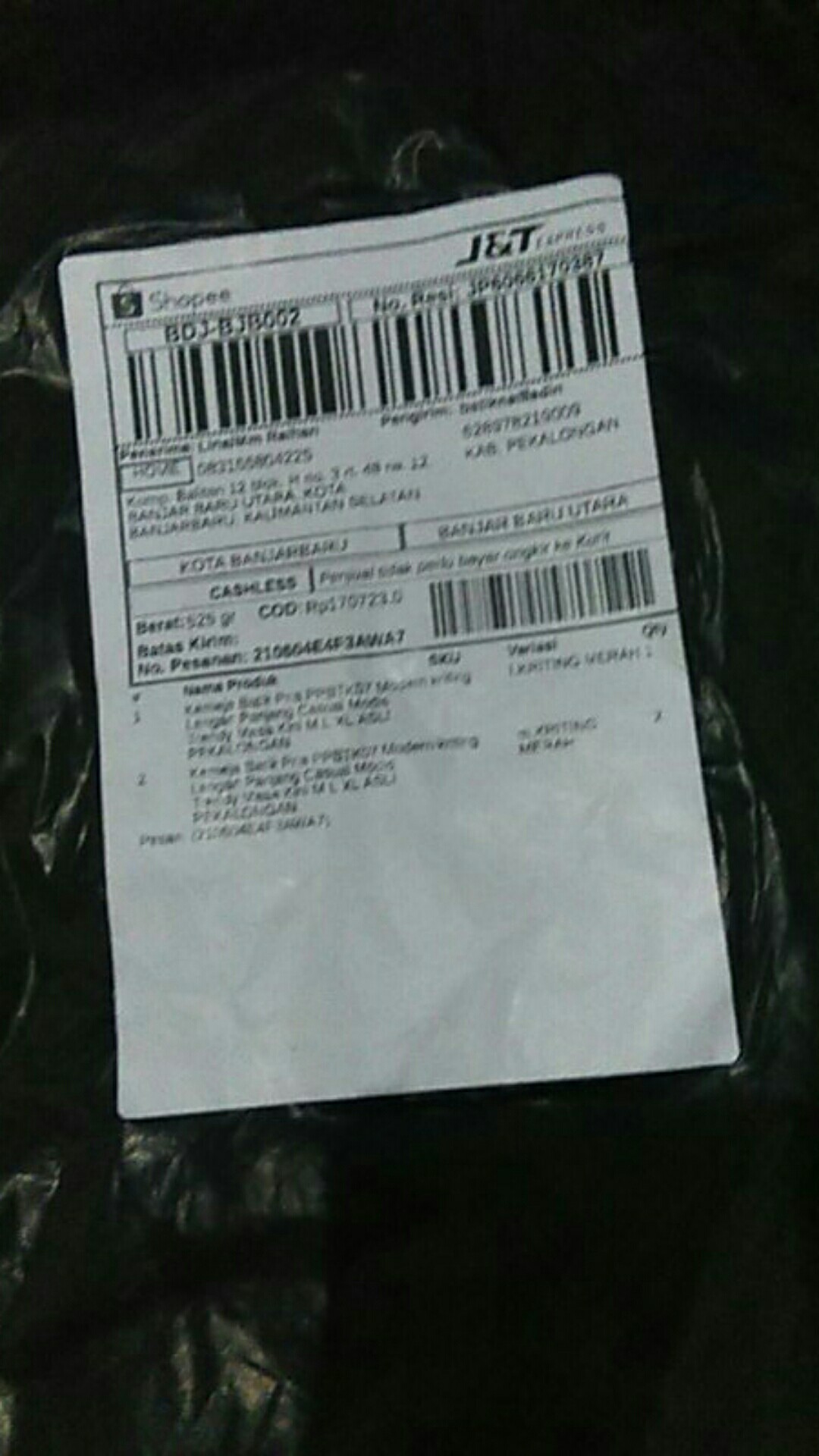 Kemeja Batik Pria Ppbtk07 Modern Lengan Panjang Casual Modis Trendy Masa Kini M L Xl Asli Pekalongan