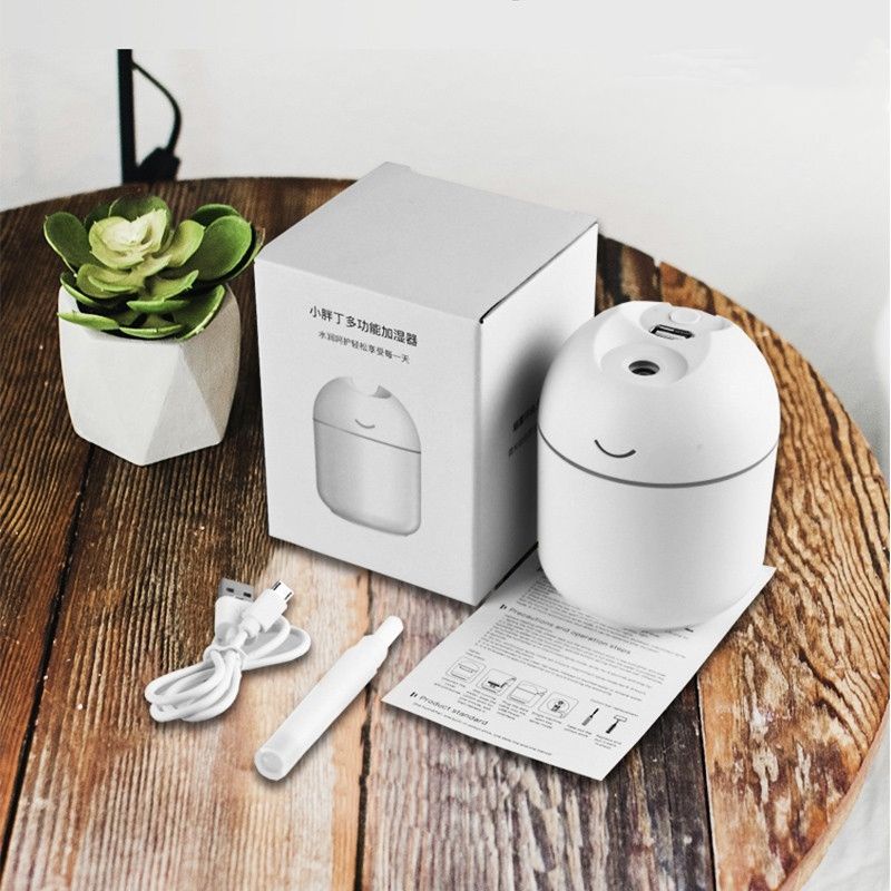 Humidifier Diffuser Aromaterapi Ultrasonik Ukuran Kecil Untuk Mobil/Rumah