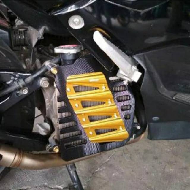 Cover tutup radiator nmax aerox lexi full CNC