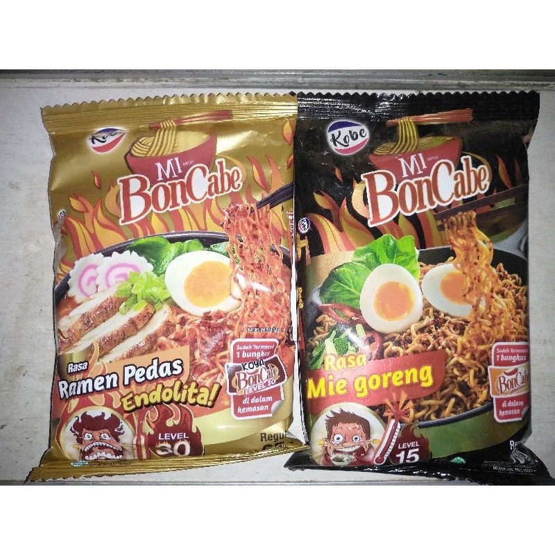 Mi Goreng/Ramen Boncabe Level 15 70gr&amp;105gr