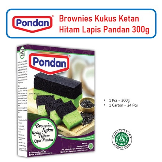 

Pondan Brown Kukus Ktn Htm Lps Pandan 300g