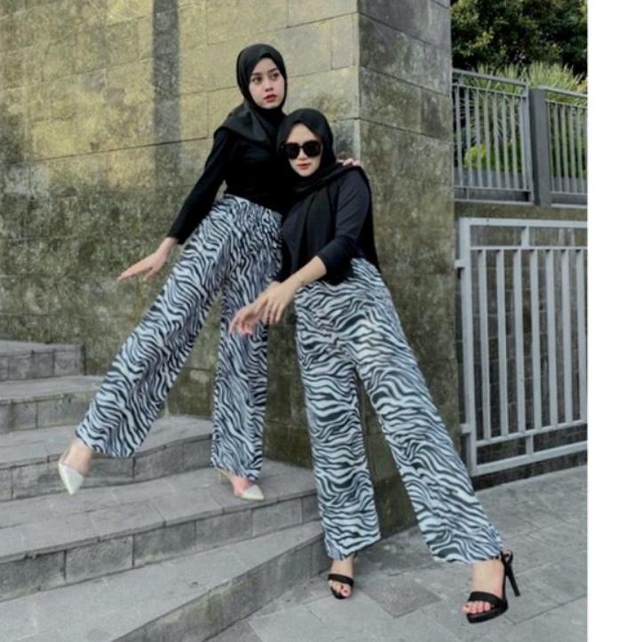 Kirim Langsung N8F0W CELANA KULOT ANIMAL MOTIF SAPI-ZEBRA-CACING FIT TO XL/CELANA KULOT PANJANG 81 M