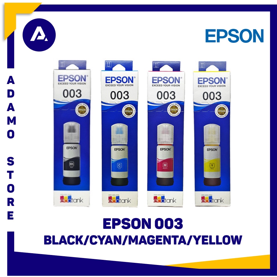 Tinta Epson 003 Original (Printer L1100/L3100/L3200/L5100/L5200)