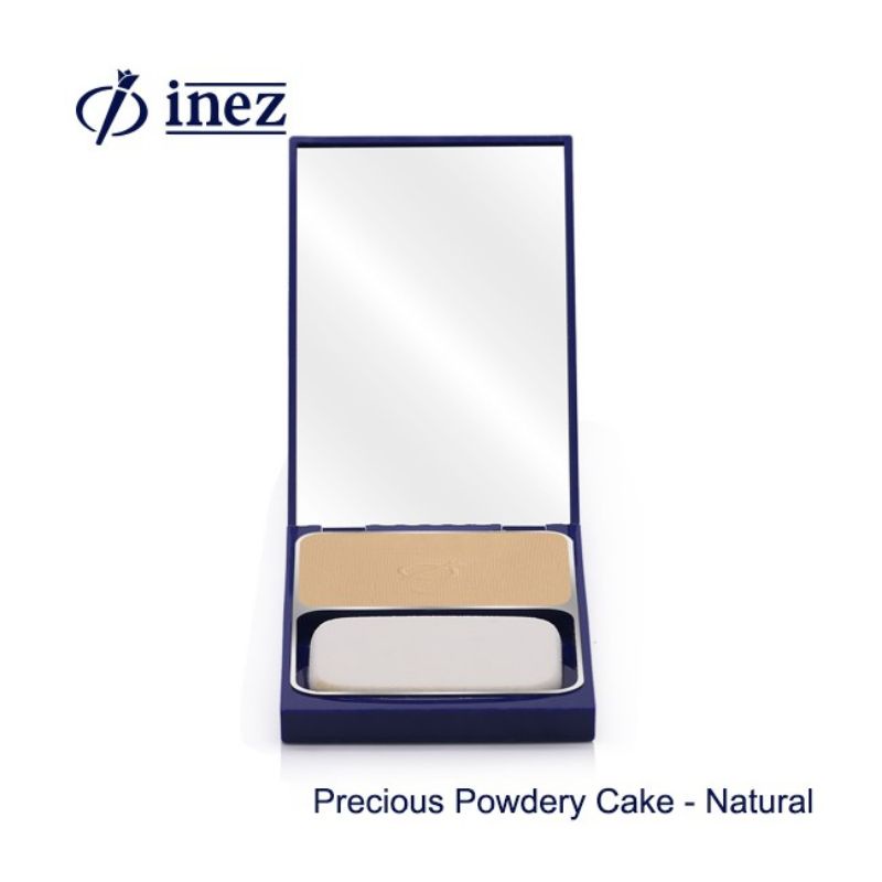 BEDAK INEZ Precious Powdery Cake/Pakai Tempat Kaca/ 100% 0RIGINAL INEZ