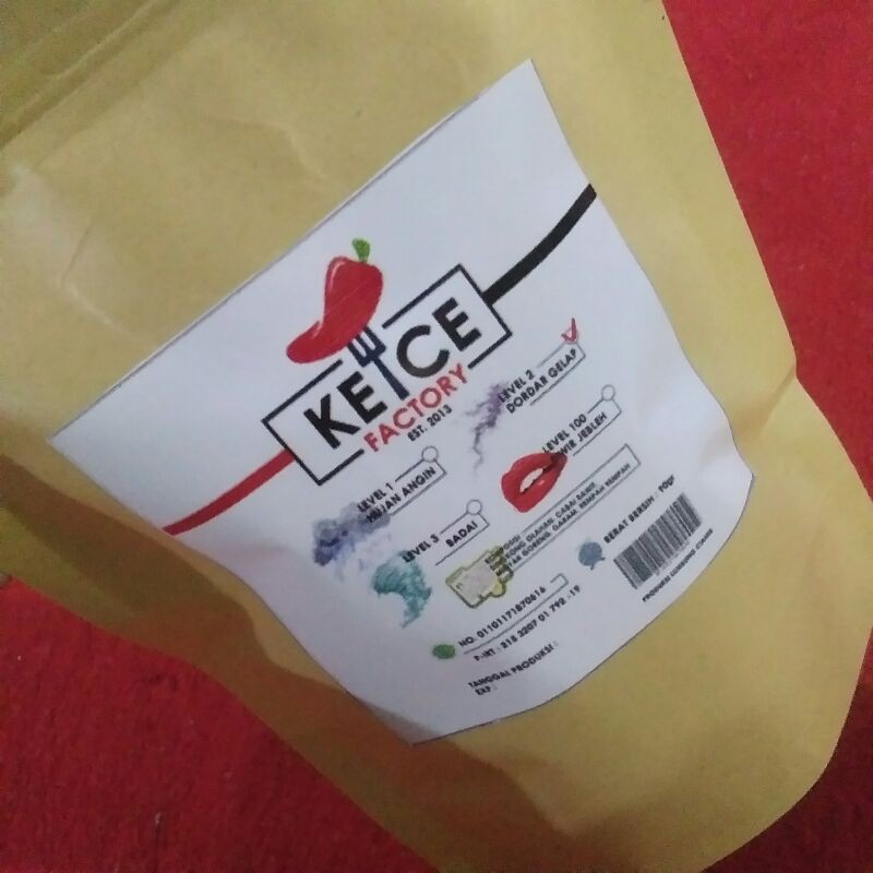 

keripik kaca/ kripca/ beledag/ KeCe Kertas Cengek Level 2