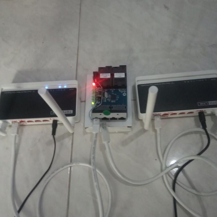 HTB 2 FO 4 LAN Modif POE IN 9-24V 3 Port