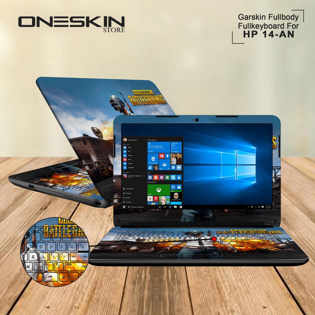 Garskin Laptop Cover Fullbody Hp 14-AN002AX 14-AN004AU 14-AN015AU
