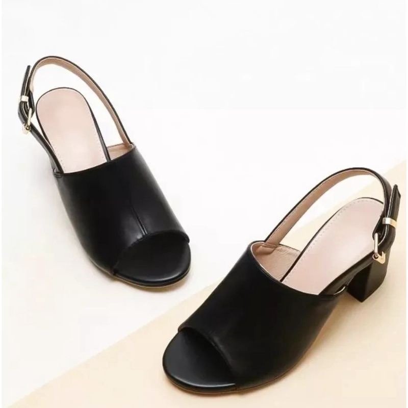 sandal heels wanita kokop tali melano