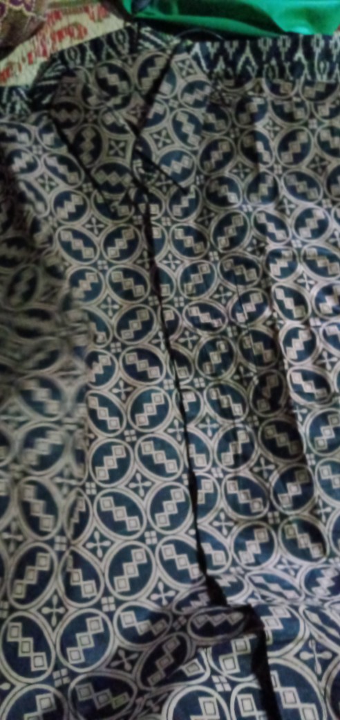 Bswart Batik Hrb026 Kenongo Hem Pendek Padi Pekalongan M L Xl Xxl Batik Pria Murah