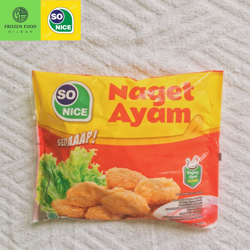 

SO NICE NAGET AYAM 500GR