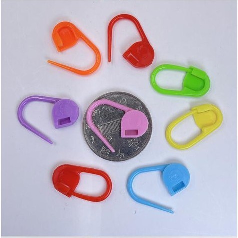 Peniti Plastik/Peniti Hijab/Penanda Rajutan Warna-Warni/1000pc