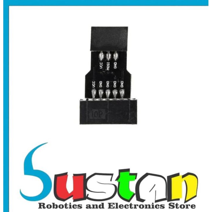 Usbasp 10 To 6 Pin Adapter For Usbasp Usbisp Programmer Arduino Bust4N7 Ayo Beli
