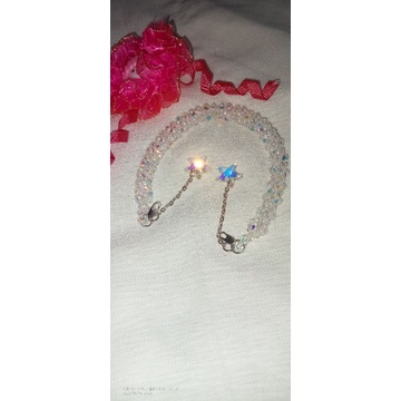 konektor masker cantik full kristal Swarovski asli Austria ORI