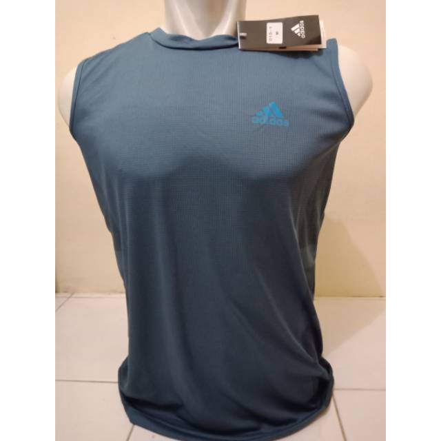 Singlet Adidas import Blue