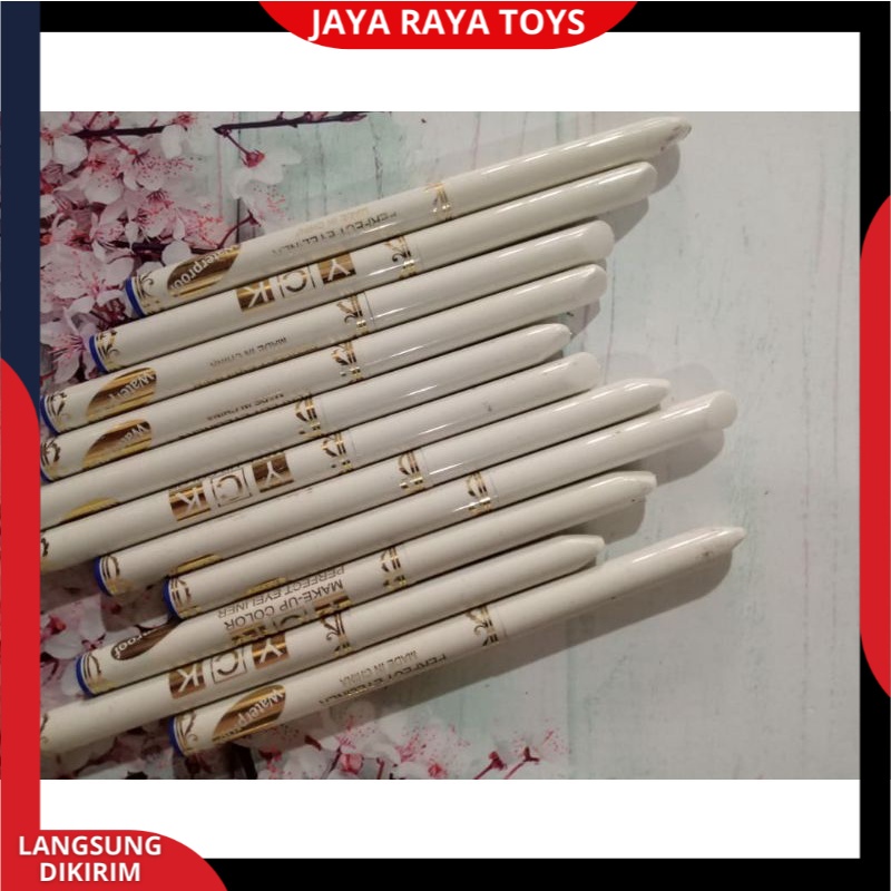 EYELINER PENCIL FRS /YKC / JULYEROSE /YOUNG &amp; BEAUTY WATERPROOF ALAT KECANTIKAN WANITA Bisa Cod