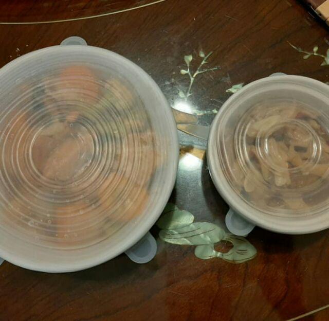 Food Cover 6 In 1 / Cover Penutup Serbaguna / Stretch Silicon Lids Murah