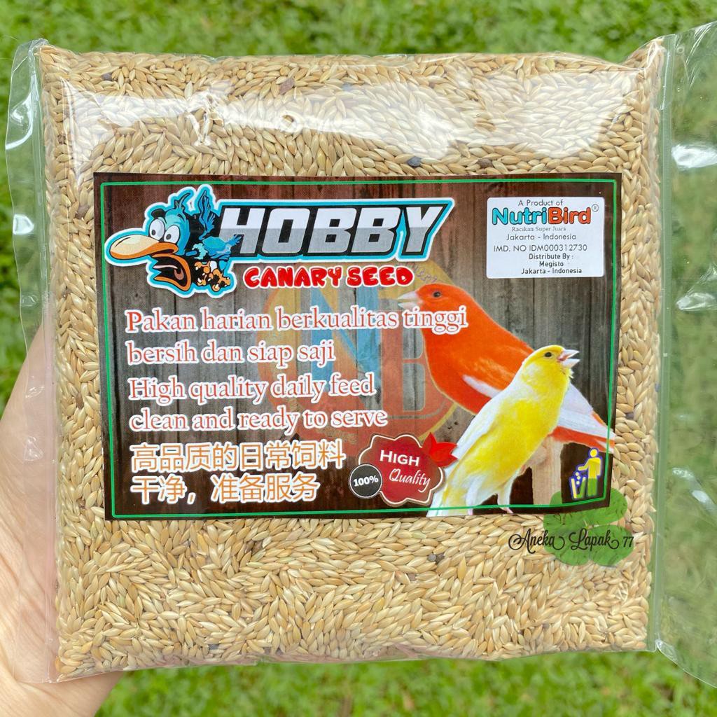 Pakan makanan burung 300 gr millet canary lovebird sahara grosir