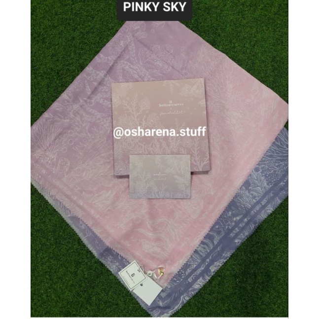 BUTTONSCARVES EL MAR MINORCA in PINKY SKY VOAL REG