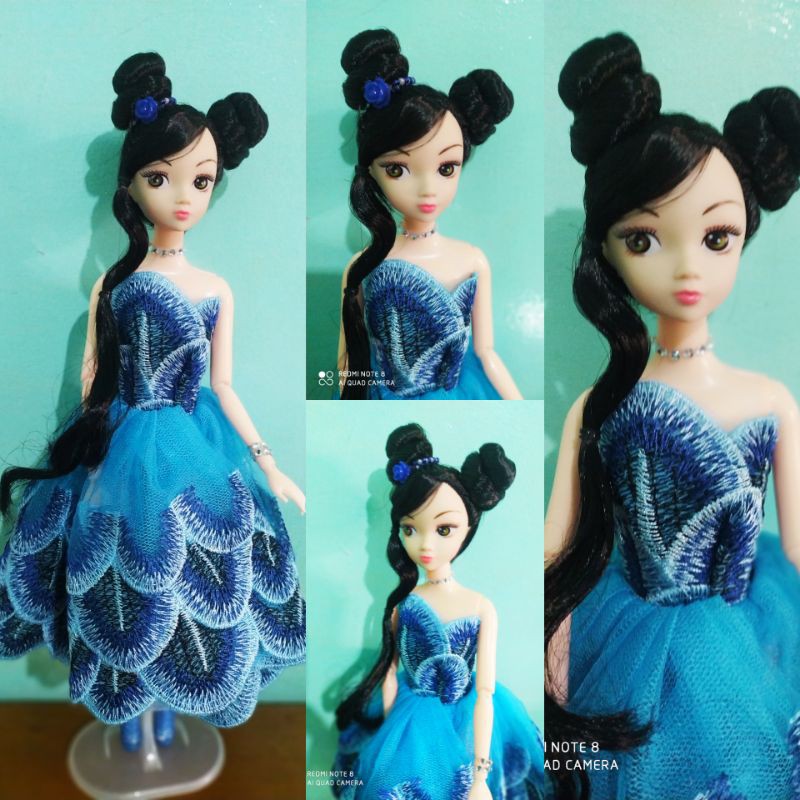 boneka Barbie cantik ala Korea sendi gerak