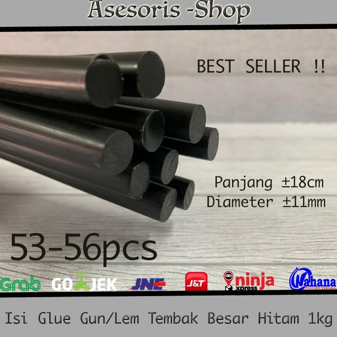 Isi Lem Tembak besar warna Hitam 1kg