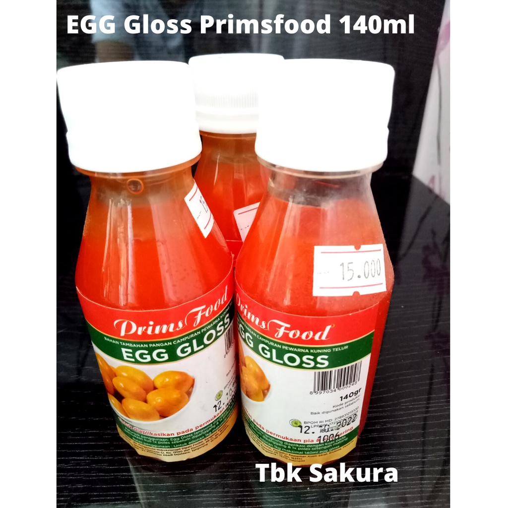 

Egg gloss primsfood 140gr kemasan asli