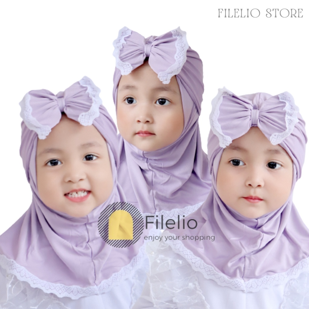 TERMURAH Jilbab Anak Instan Arsy Kids Hijab Bayi Murah Kerudung Anak Termurah Umur 0-3 Th