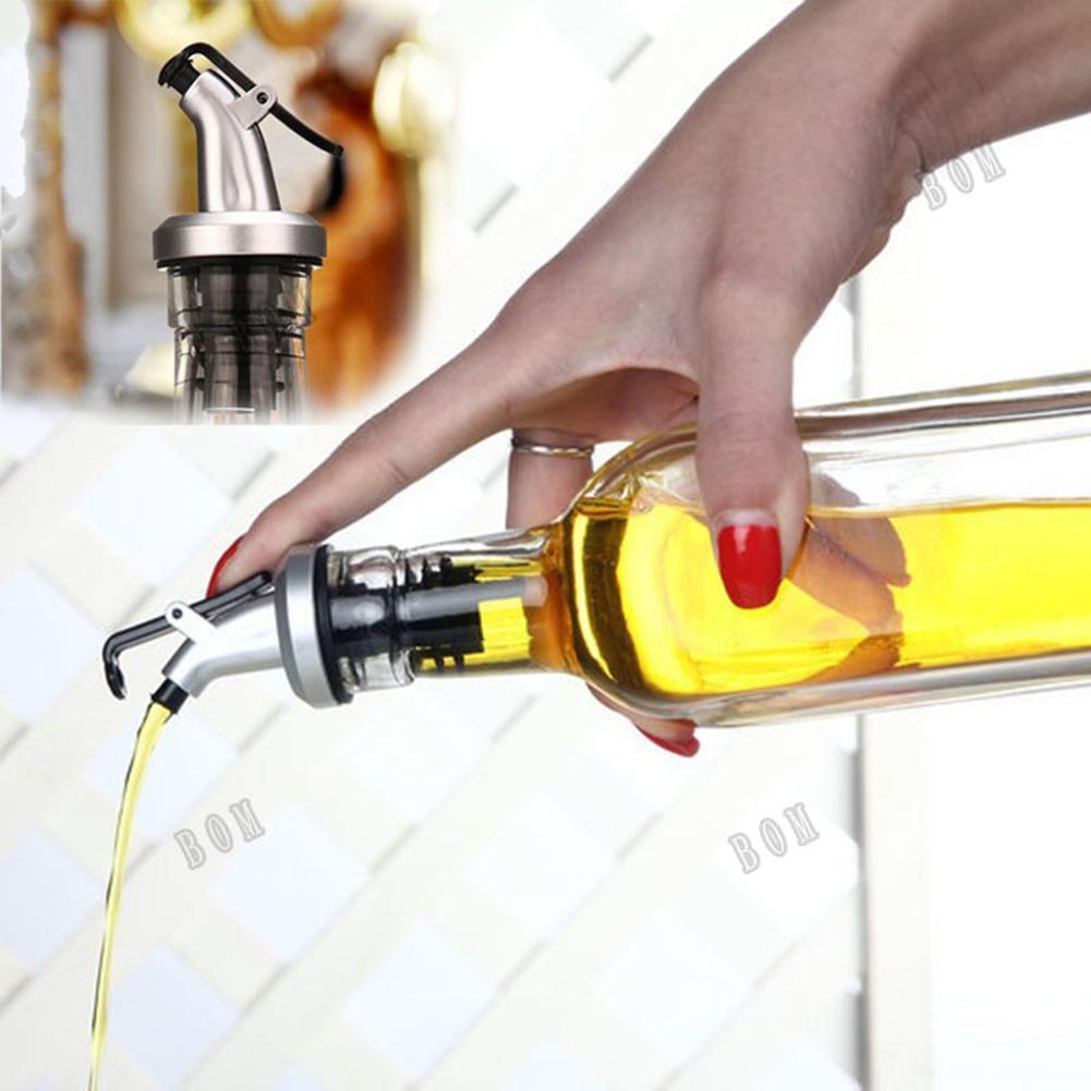 Oil Sauce Vinegar Bottle Flip Cap Stopper Dispenser Pourer Faucet Kitchen Tool