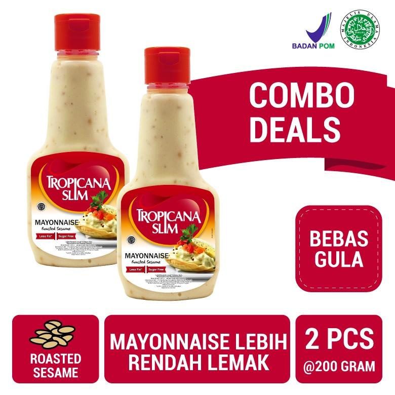 

↛ Twin Pack - Tropicana Slim Mayonnaise 200 gr - Bantu Dukung Hidup Sehat ヤ