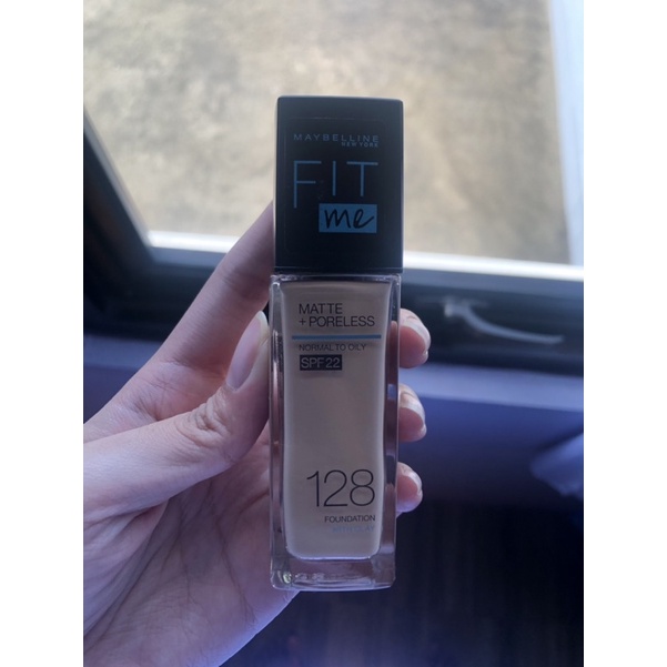 [PRELOVED] Maybelline Fit Me Matte+Poreless Foundation (Shade 128)