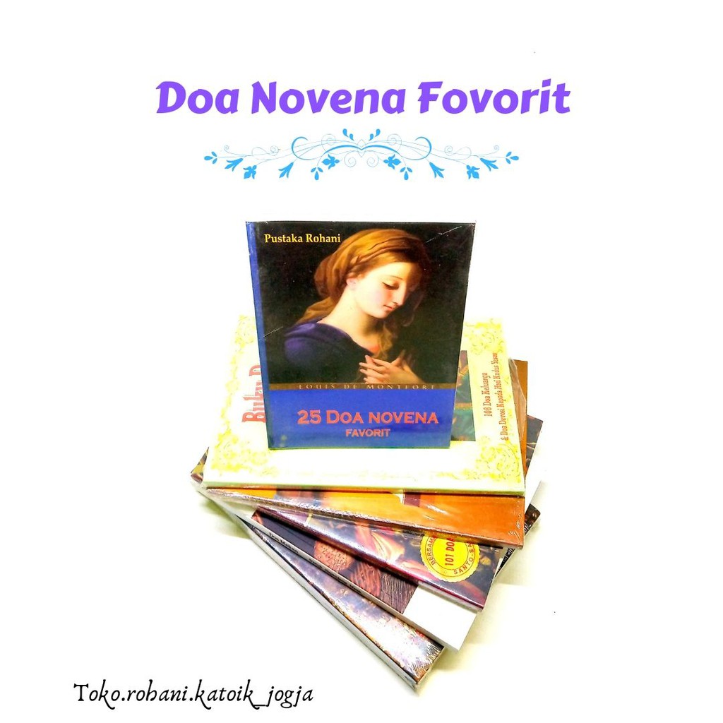 BUKU DOA KATOLIK 25 DOA NOVENA FAVORITE / DOA NOVENA KATOLIK