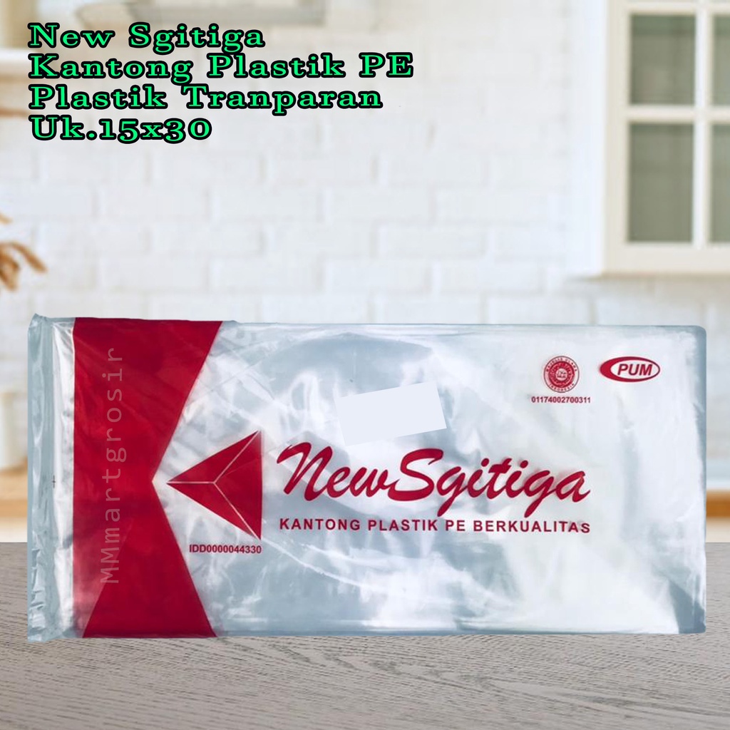 New Sgitiga / Kantong Plastik PE / Plastik Tranparan / Plastik Serbaguna