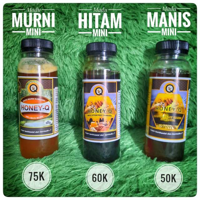 

Honey Q Madu Murni Mini Super (Grade A) 300gr