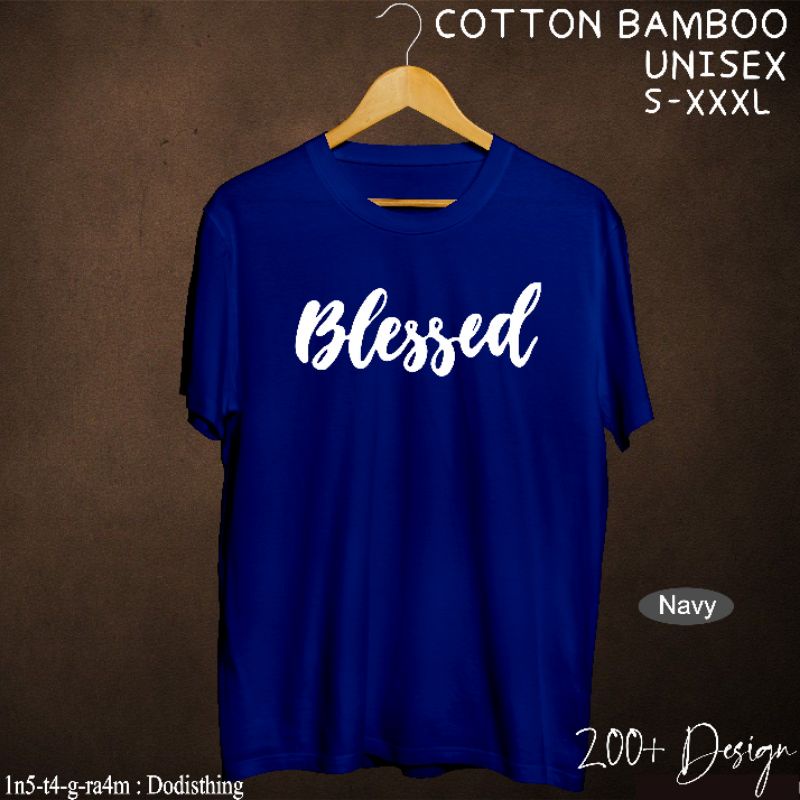 KAOS ROHANI PRIA WANITA / BLESSED KRISTEN KATHOLIK